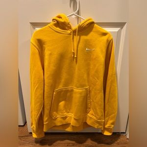 Nike Mens medium hoodie yellow